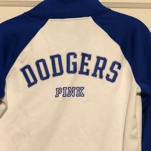 Pink by Victoria Secret Dodgers Full Zip Fleece